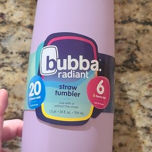 Bubba Radiant Straw Tumbler Lighy Pink 24oz. NEW, Have 2 Available